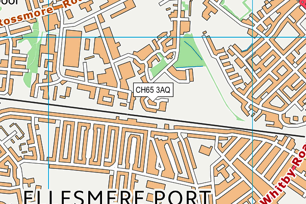 CH65 3AQ map - OS VectorMap District (Ordnance Survey) CH65 3AQ map - OS VectorMap District (Ordnance Survey)