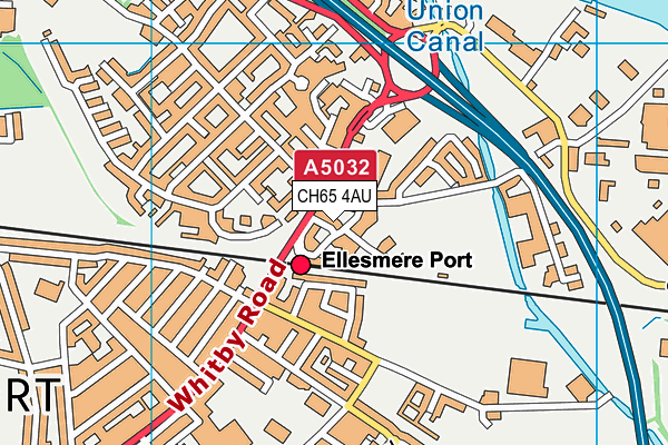 CH65 4AU map - OS VectorMap District (Ordnance Survey) CH65 4AU map - OS VectorMap District (Ordnance Survey)