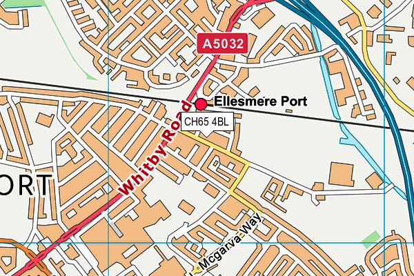 CH65 4BL map - OS VectorMap District (Ordnance Survey) CH65 4BL map - OS VectorMap District (Ordnance Survey)