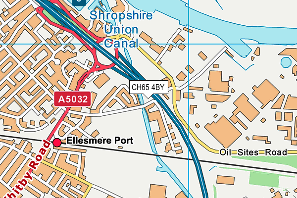 CH65 4BY map - OS VectorMap District (Ordnance Survey) CH65 4BY map - OS VectorMap District (Ordnance Survey)
