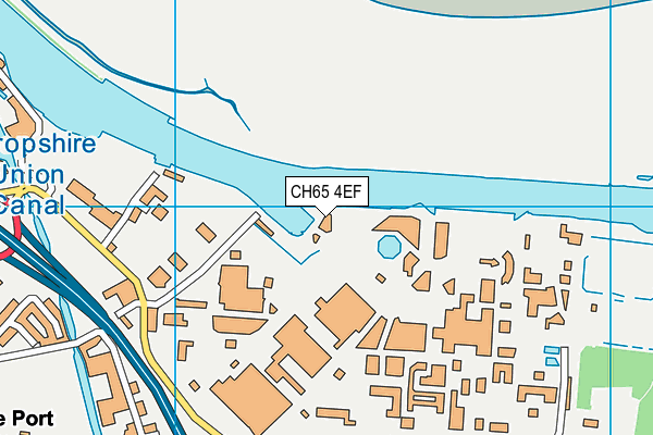 CH65 4EF map - OS VectorMap District (Ordnance Survey) CH65 4EF map - OS VectorMap District (Ordnance Survey)