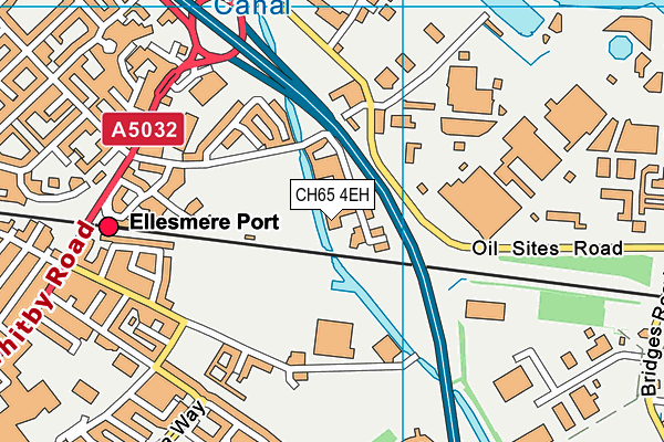 CH65 4EH map - OS VectorMap District (Ordnance Survey) CH65 4EH map - OS VectorMap District (Ordnance Survey)