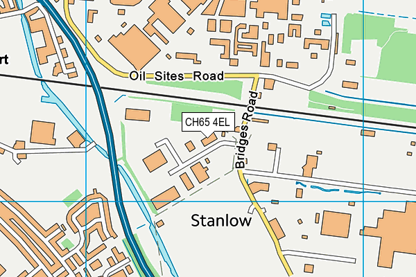CH65 4EL map - OS VectorMap District (Ordnance Survey) CH65 4EL map - OS VectorMap District (Ordnance Survey)