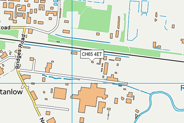 CH65 4ET map - OS VectorMap District (Ordnance Survey) CH65 4ET map - OS VectorMap District (Ordnance Survey)