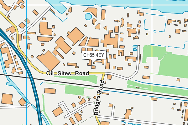 CH65 4EY map - OS VectorMap District (Ordnance Survey) CH65 4EY map - OS VectorMap District (Ordnance Survey)