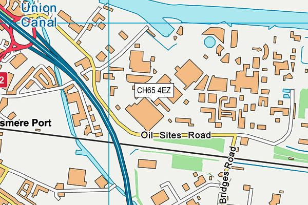 CH65 4EZ map - OS VectorMap District (Ordnance Survey) CH65 4EZ map - OS VectorMap District (Ordnance Survey)