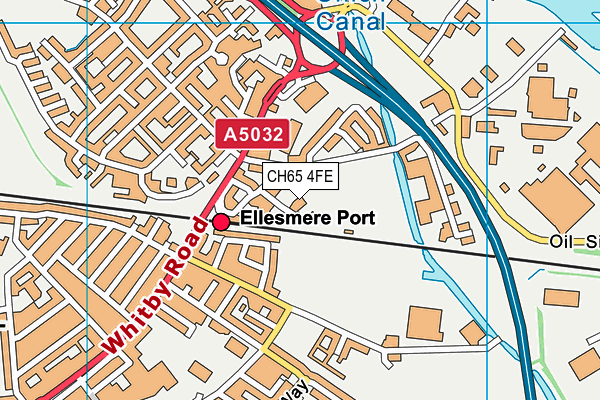 CH65 4FE map - OS VectorMap District (Ordnance Survey) CH65 4FE map - OS VectorMap District (Ordnance Survey)