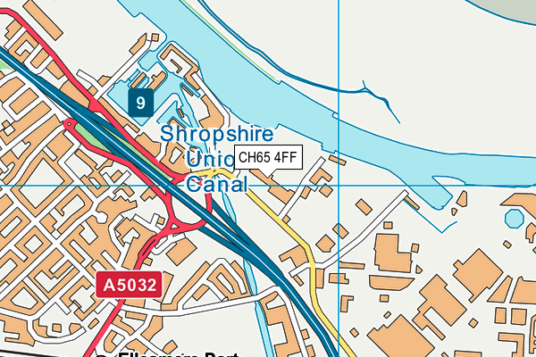 CH65 4FF map - OS VectorMap District (Ordnance Survey) CH65 4FF map - OS VectorMap District (Ordnance Survey)