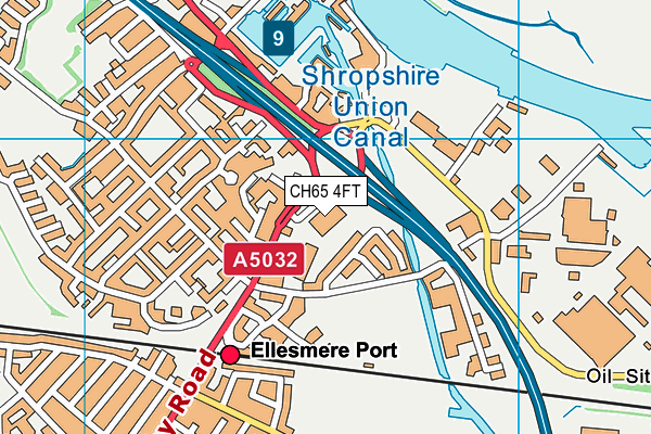 CH65 4FT map - OS VectorMap District (Ordnance Survey) CH65 4FT map - OS VectorMap District (Ordnance Survey)