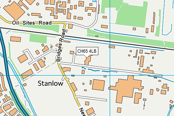 CH65 4LB map - OS VectorMap District (Ordnance Survey) CH65 4LB map - OS VectorMap District (Ordnance Survey)