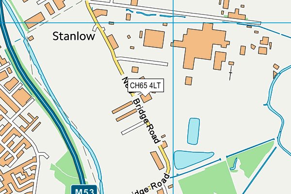 CH65 4LT map - OS VectorMap District (Ordnance Survey) CH65 4LT map - OS VectorMap District (Ordnance Survey)