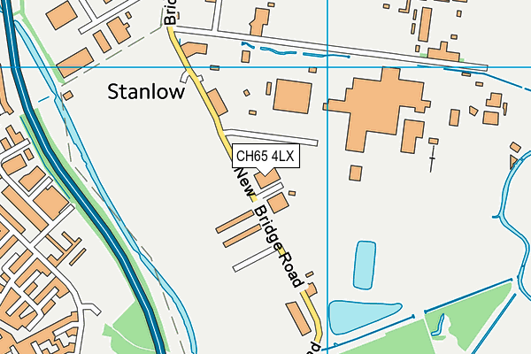 CH65 4LX map - OS VectorMap District (Ordnance Survey) CH65 4LX map - OS VectorMap District (Ordnance Survey)