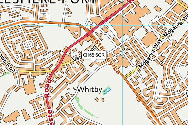 CH65 6QR map - OS VectorMap District (Ordnance Survey) CH65 6QR map - OS VectorMap District (Ordnance Survey)