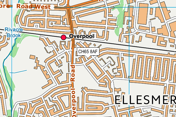 CH65 8AF map - OS VectorMap District (Ordnance Survey) CH65 8AF map - OS VectorMap District (Ordnance Survey)