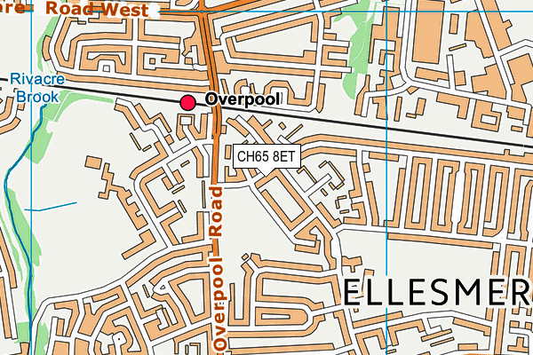 CH65 8ET map - OS VectorMap District (Ordnance Survey) CH65 8ET map - OS VectorMap District (Ordnance Survey)