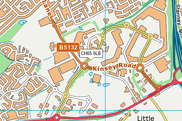 CH65 9LB map - OS VectorMap District (Ordnance Survey) CH65 9LB map - OS VectorMap District (Ordnance Survey)