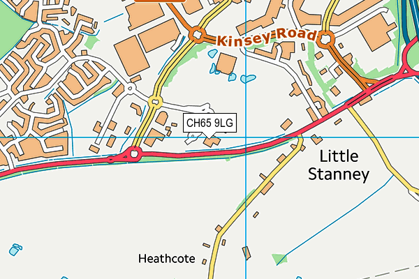 CH65 9LG map - OS VectorMap District (Ordnance Survey)