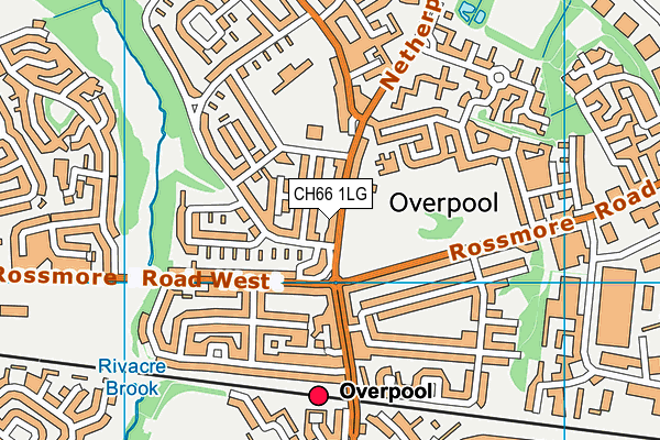 CH66 1LG map - OS VectorMap District (Ordnance Survey) CH66 1LG map - OS VectorMap District (Ordnance Survey)