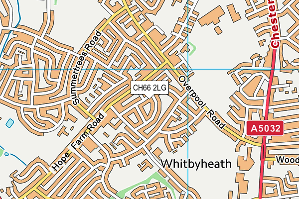 CH66 2LG map - OS VectorMap District (Ordnance Survey) CH66 2LG map - OS VectorMap District (Ordnance Survey)