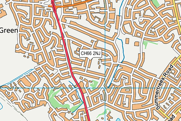 CH66 2NJ map - OS VectorMap District (Ordnance Survey) CH66 2NJ map - OS VectorMap District (Ordnance Survey)