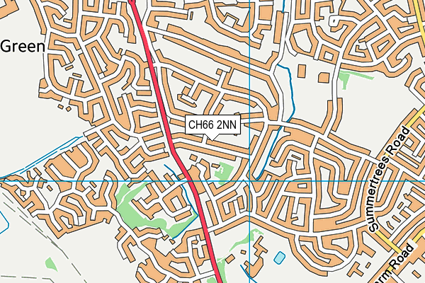 CH66 2NN map - OS VectorMap District (Ordnance Survey) CH66 2NN map - OS VectorMap District (Ordnance Survey)