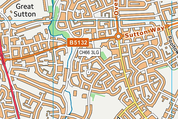 CH66 3LG map - OS VectorMap District (Ordnance Survey) CH66 3LG map - OS VectorMap District (Ordnance Survey)