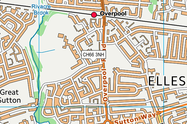 CH66 3NH map - OS VectorMap District (Ordnance Survey) CH66 3NH map - OS VectorMap District (Ordnance Survey)