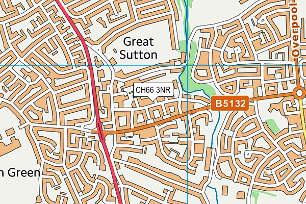 CH66 3NR map - OS VectorMap District (Ordnance Survey) CH66 3NR map - OS VectorMap District (Ordnance Survey)