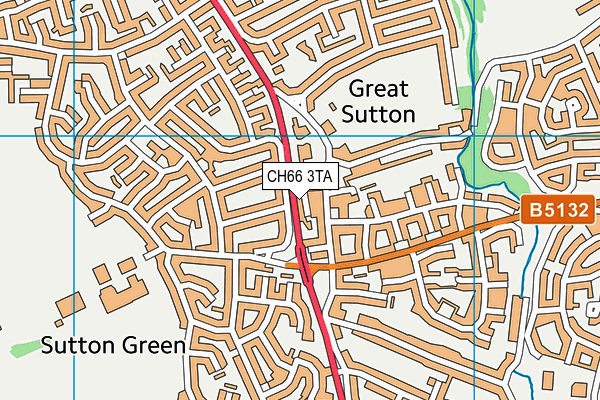 CH66 3TA map - OS VectorMap District (Ordnance Survey) CH66 3TA map - OS VectorMap District (Ordnance Survey)