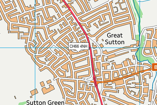 CH66 4NH map - OS VectorMap District (Ordnance Survey) CH66 4NH map - OS VectorMap District (Ordnance Survey)