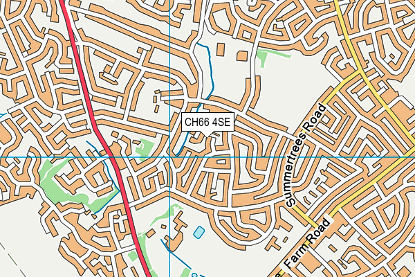 CH66 4SE map - OS VectorMap District (Ordnance Survey) CH66 4SE map - OS VectorMap District (Ordnance Survey)