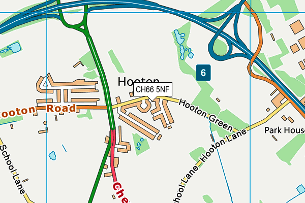 CH66 5NF map - OS VectorMap District (Ordnance Survey) CH66 5NF map - OS VectorMap District (Ordnance Survey)