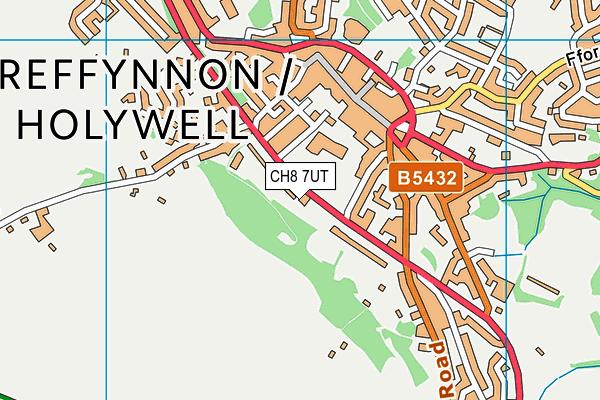 CH8 7UT map - OS VectorMap District (Ordnance Survey) CH8 7UT map - OS VectorMap District (Ordnance Survey)