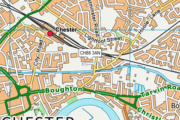 CH88 3AN map - OS VectorMap District (Ordnance Survey) CH88 3AN map - OS VectorMap District (Ordnance Survey)