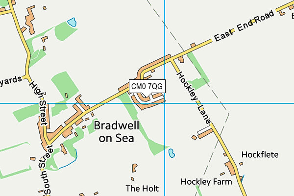 CM0 7QG map - OS VectorMap District (Ordnance Survey) CM0 7QG map - OS VectorMap District (Ordnance Survey)