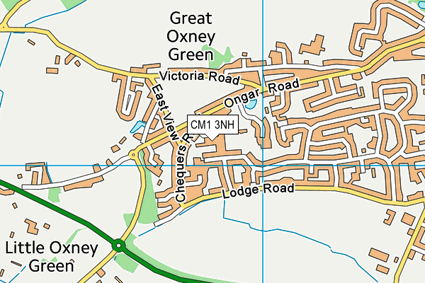 CM1 3NH map - OS VectorMap District (Ordnance Survey) CM1 3NH map - OS VectorMap District (Ordnance Survey)