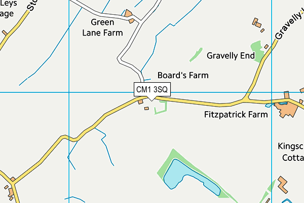 CM1 3SQ map - OS VectorMap District (Ordnance Survey) CM1 3SQ map - OS VectorMap District (Ordnance Survey)