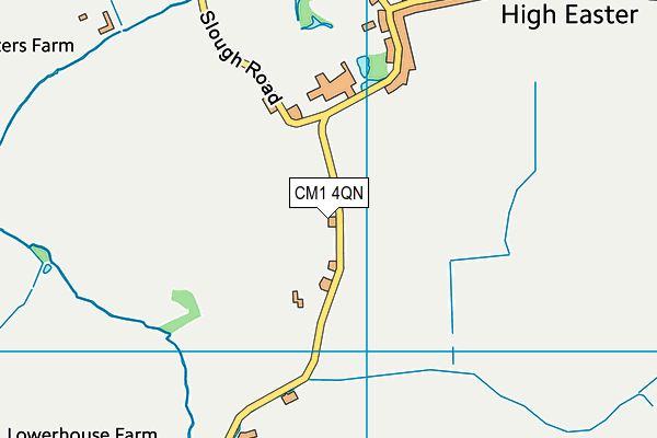 CM1 4QN map - OS VectorMap District (Ordnance Survey) CM1 4QN map - OS VectorMap District (Ordnance Survey)