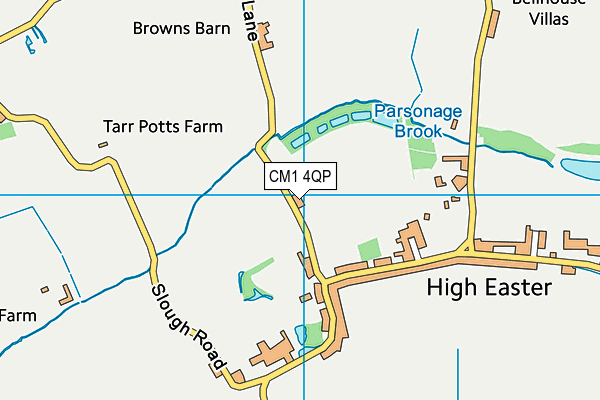 CM1 4QP map - OS VectorMap District (Ordnance Survey) CM1 4QP map - OS VectorMap District (Ordnance Survey)