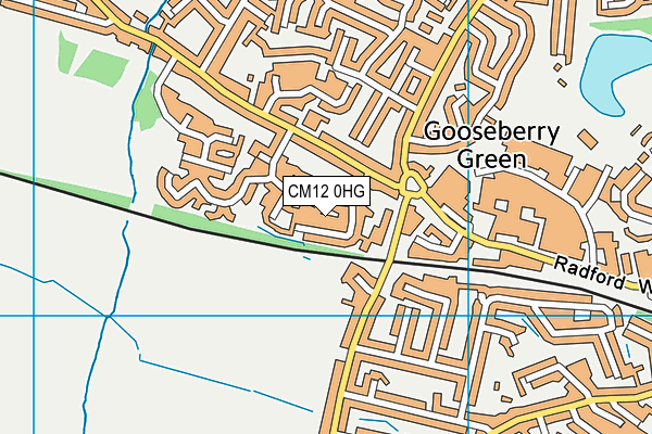 CM12 0HG map - OS VectorMap District (Ordnance Survey) CM12 0HG map - OS VectorMap District (Ordnance Survey)