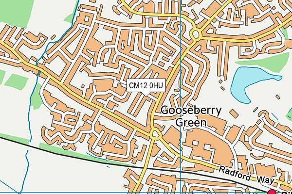 CM12 0HU map - OS VectorMap District (Ordnance Survey) CM12 0HU map - OS VectorMap District (Ordnance Survey)