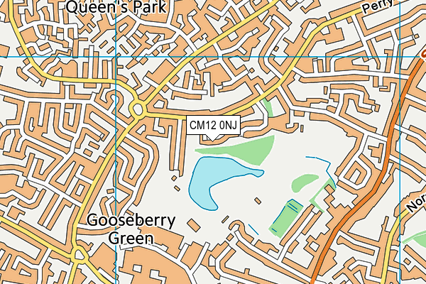 CM12 0NJ map - OS VectorMap District (Ordnance Survey) CM12 0NJ map - OS VectorMap District (Ordnance Survey)