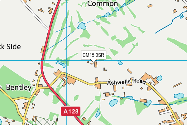 CM15 9SR map - OS VectorMap District (Ordnance Survey) CM15 9SR map - OS VectorMap District (Ordnance Survey)
