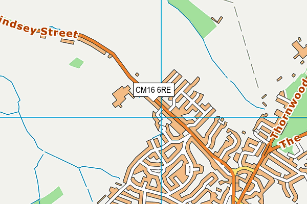 CM16 6RE map - OS VectorMap District (Ordnance Survey) CM16 6RE map - OS VectorMap District (Ordnance Survey)