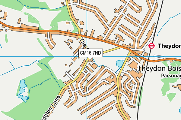 CM16 7ND map - OS VectorMap District (Ordnance Survey) CM16 7ND map - OS VectorMap District (Ordnance Survey)