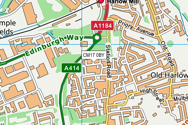 CM17 0BY map - OS VectorMap District (Ordnance Survey) CM17 0BY map - OS VectorMap District (Ordnance Survey)
