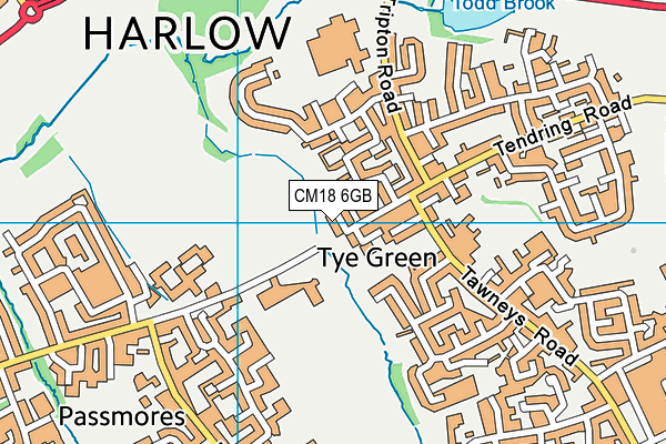 CM18 6GB map - OS VectorMap District (Ordnance Survey) CM18 6GB map - OS VectorMap District (Ordnance Survey)