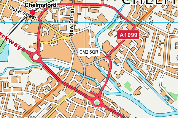 CM2 6QR map - OS VectorMap District (Ordnance Survey) CM2 6QR map - OS VectorMap District (Ordnance Survey)