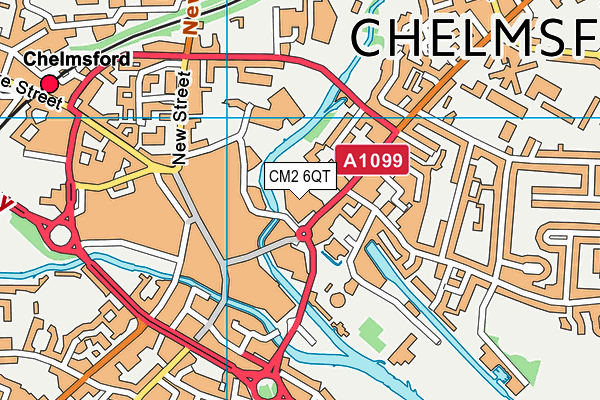 CM2 6QT map - OS VectorMap District (Ordnance Survey) CM2 6QT map - OS VectorMap District (Ordnance Survey)