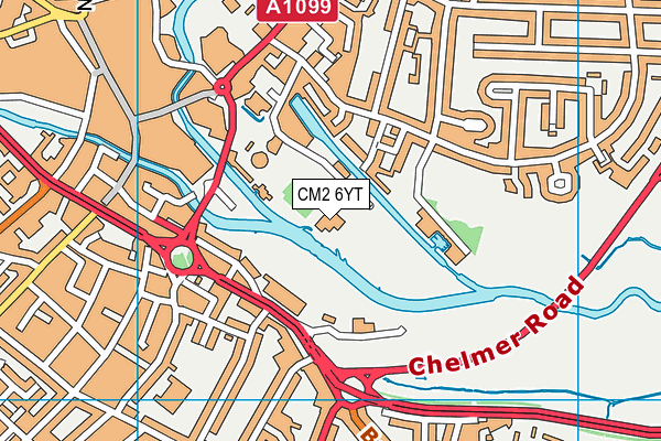 CM2 6YT map - OS VectorMap District (Ordnance Survey) CM2 6YT map - OS VectorMap District (Ordnance Survey)